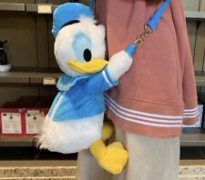 Disney authentic Donald Duck plush Cute backpack Bag Disneyland exclusive picture