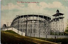 1911 White City Park Roller Coaster Louisville KY Postcard picture