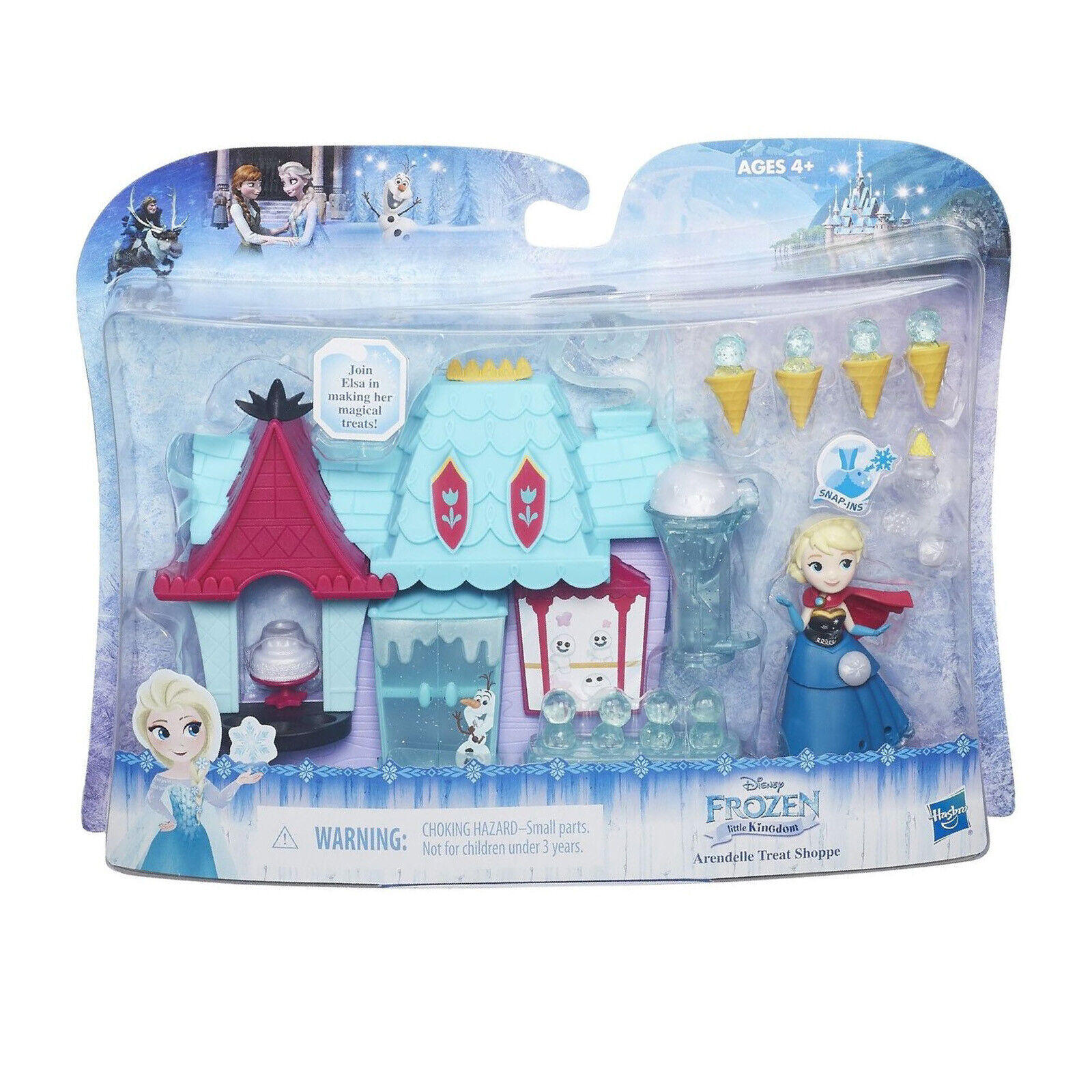 Disney Princess Elsa Frozen Little Kingdom Arendelle Treat Shoppe Toy Figure Set