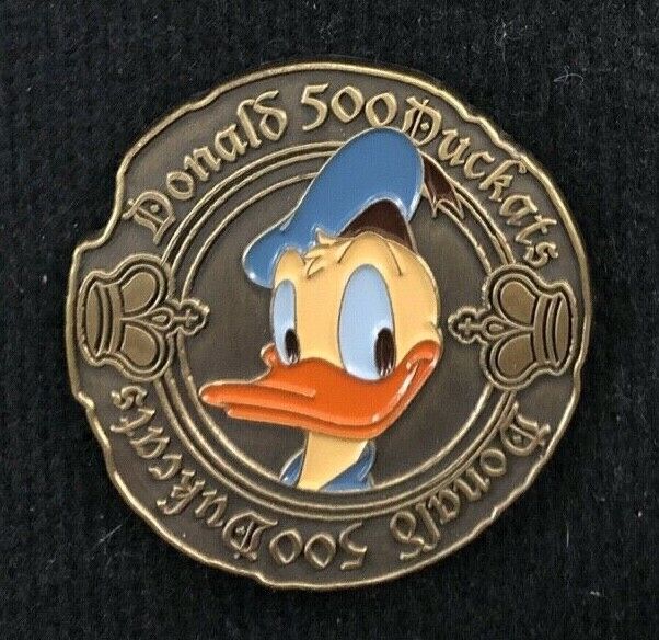 WDW Museum of Pin-tiquities 2009 Mystery Ancient Coins Donald Disney Pin 70924