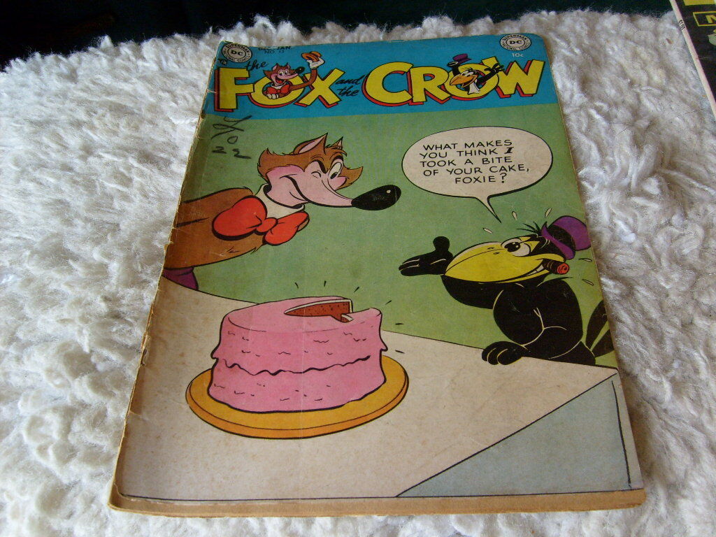 FOX  +  THE  CROW   DECEMBER  1953  /   JANUARY  1954      # 13   