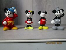 Disney Mickey Mouse, Mini Mouse Steamboat Willie and Fantasia Mickey Figurines  picture