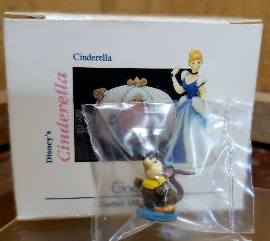 Goebel Olszewski Disney Miniature Cinderella GUS 177-P Hand Painted Mint in Box