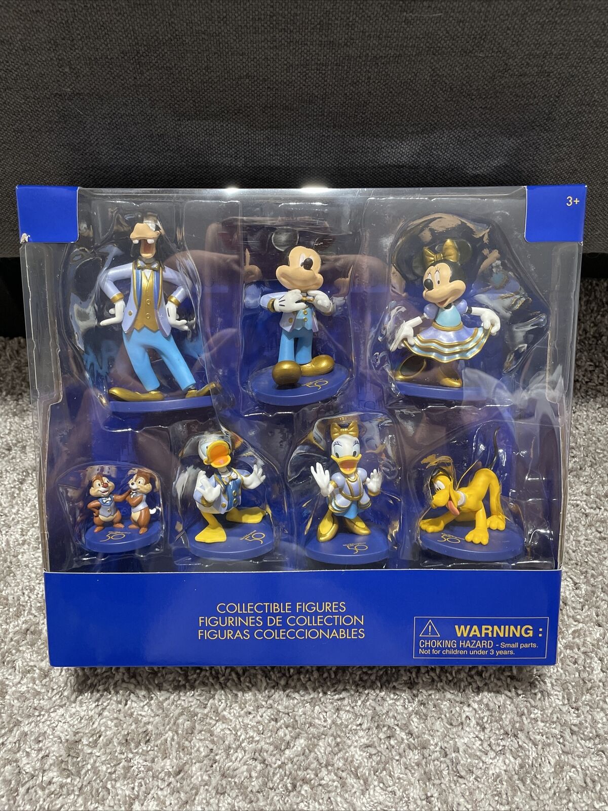 Walt Disney World 50th Anniversary Mickey Mouse & Friends Figures Set Play Set