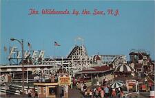 Postcard Roller Coaster Flyer Hunt's Pier Wildwood by the Sea NJ  picture