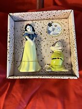 NEW Disney Princess Snow White & Dopey Salt & Pepper Shakers 85 Year Anniversary picture
