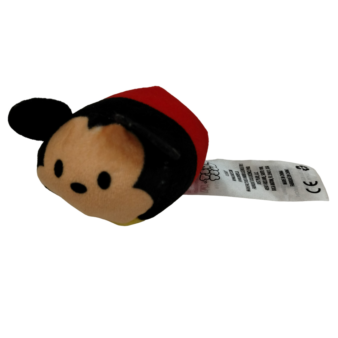Just Play Disney Tsum Tsum Mickey Mouse Plush Stuffed Animal Red Black Mini 2.5