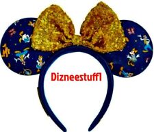 2021 Walt Disney World 50th Anniversary Loungefly Minnie Ear Headband NEW Tags picture