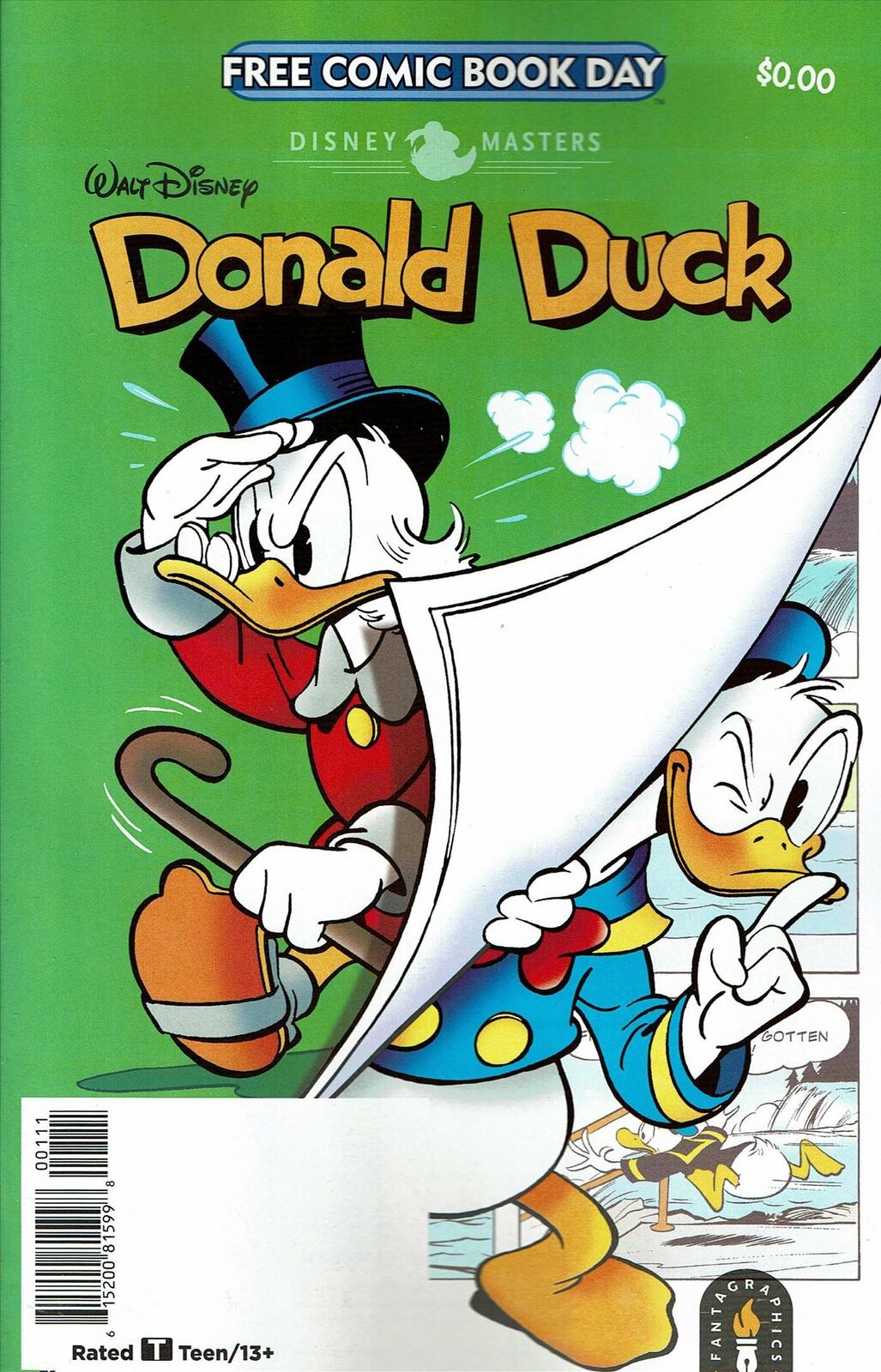 Disney Masters: Donald Duck FCBD #2022 VF/NM; Fantagraphics | Uncle Scrooge - we