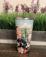 Disney 100 Years of Wonder Stainless Steel Tumbler Walt Disney and Mickey Mouse picture