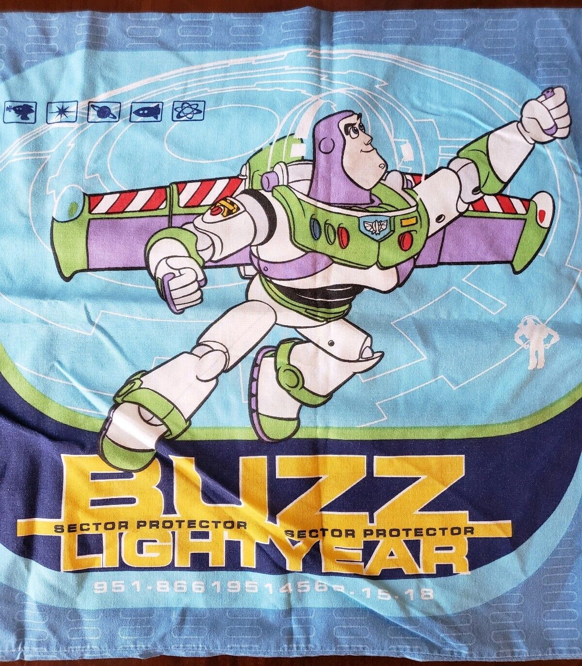 Toy Story Buzz Lightyear Pillowcase Double-Sided Pillow Case Disney Home 