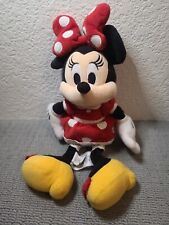Disney Store Minnie Mouse Red Dress Mini Bean Bag Plush picture
