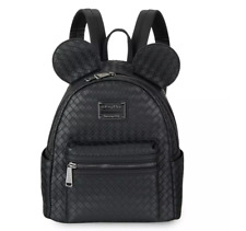 Mickey Mouse Woven Loungefly Mini Backpack picture