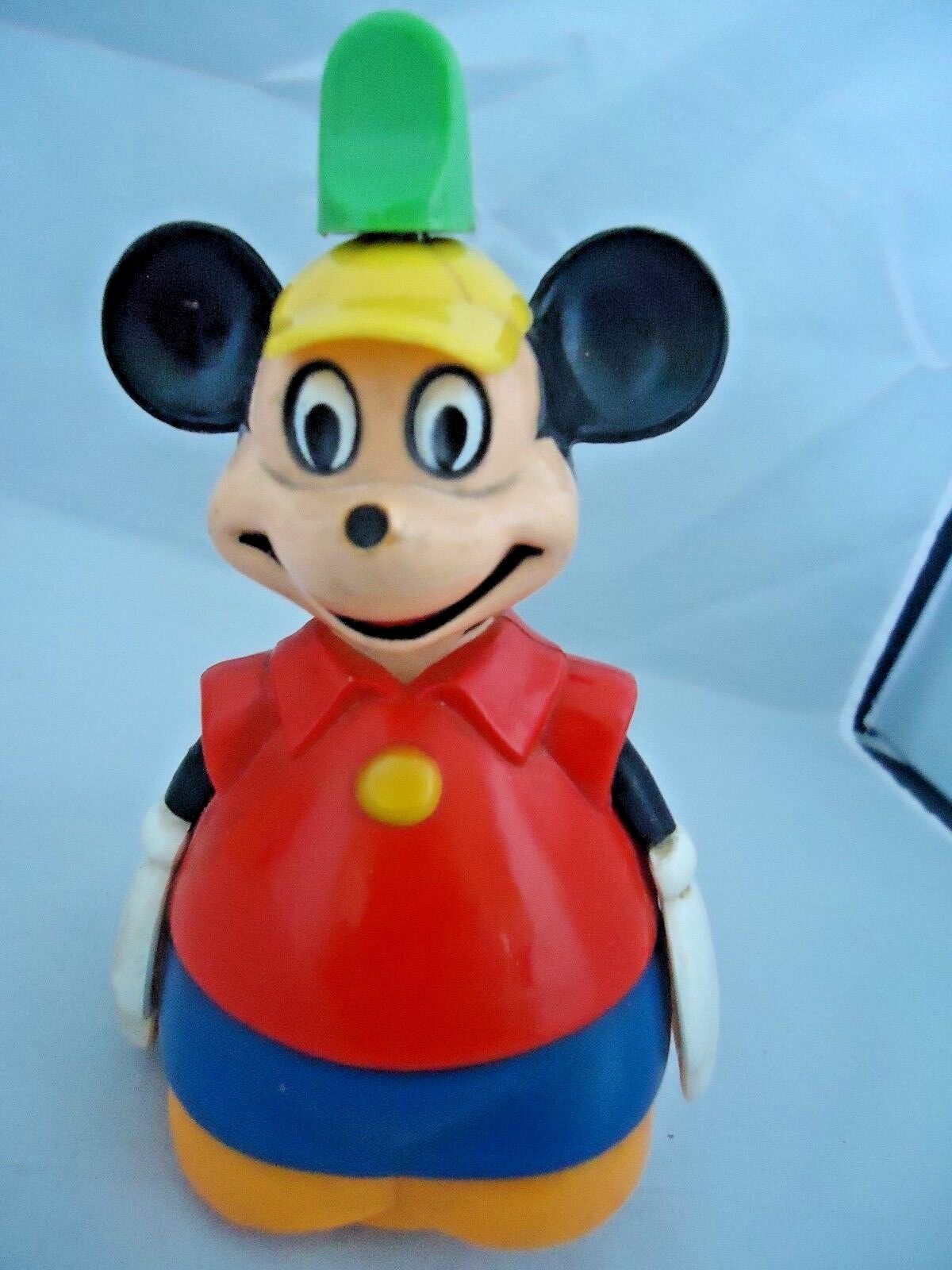 MICKEY MOUSE  SPINNER TOP, COLORFUL KIDCO WALT DISNEY PROD., 1960\'S, VINTAGE