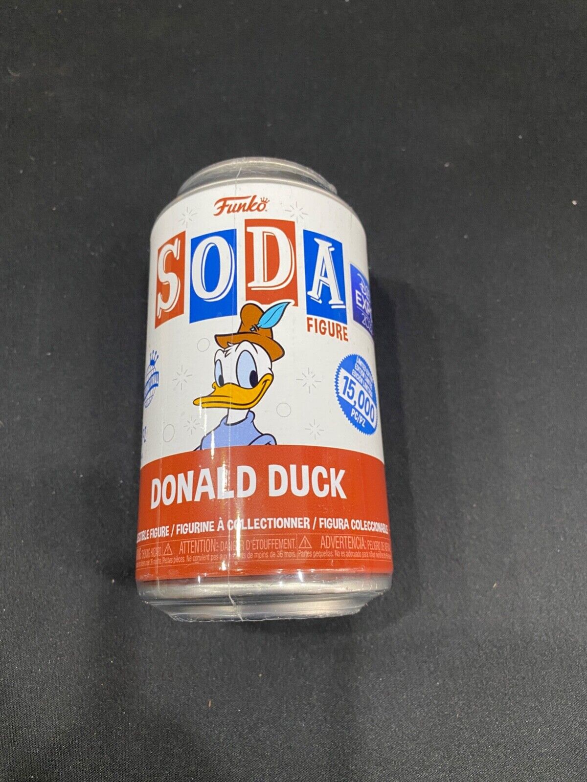 Funko Soda Disney - Donald Duck D23 Expo Exclusive International Edition Sealed