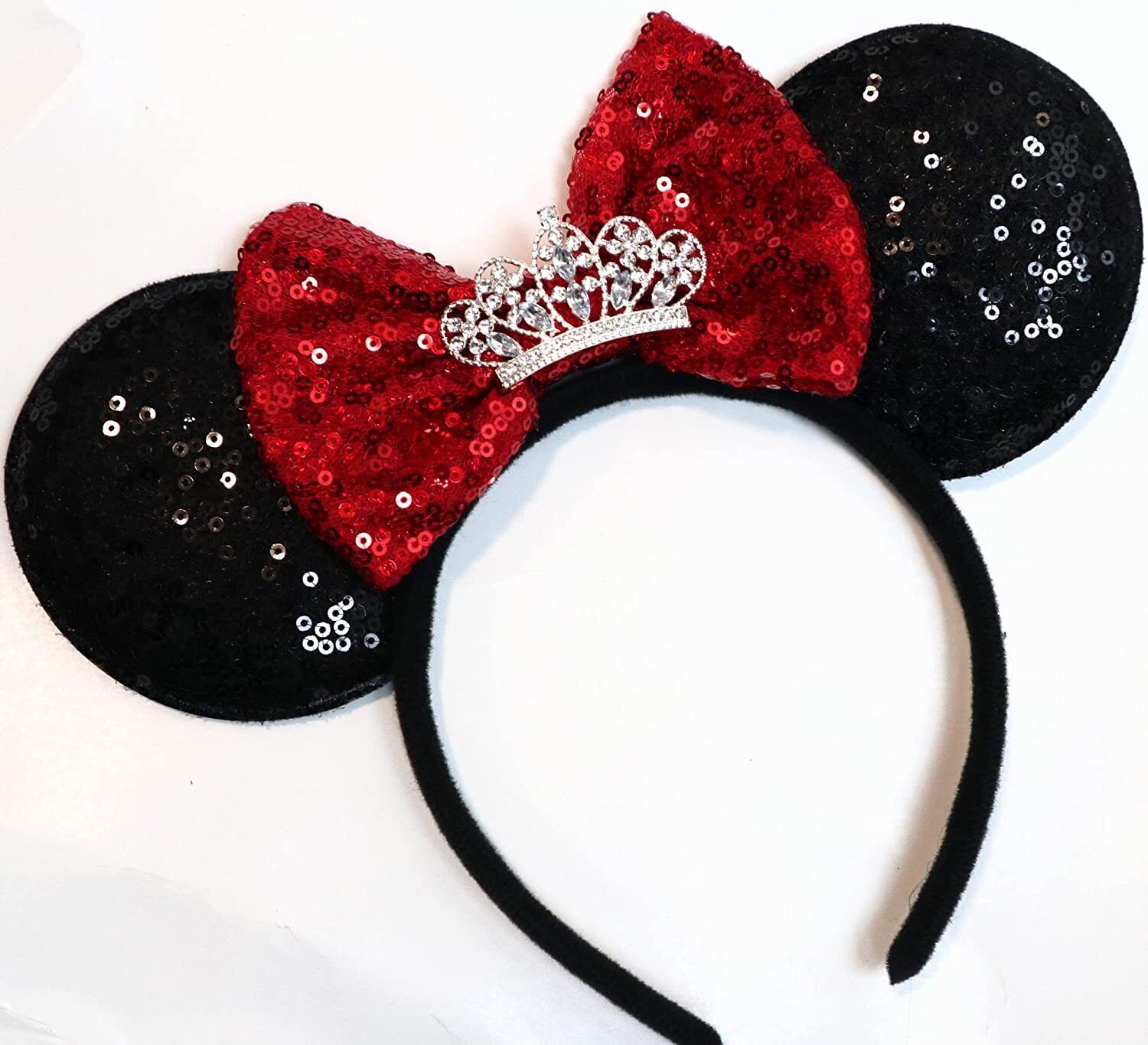 Princess Rhinestone Tiara Minnie Mouse Ears / Princess Ears / Disney Princess