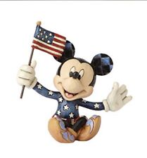 Patriotic Mickey Mouse (Disney Traditions by Jim Shore, 4056743) Miniature- NEW picture