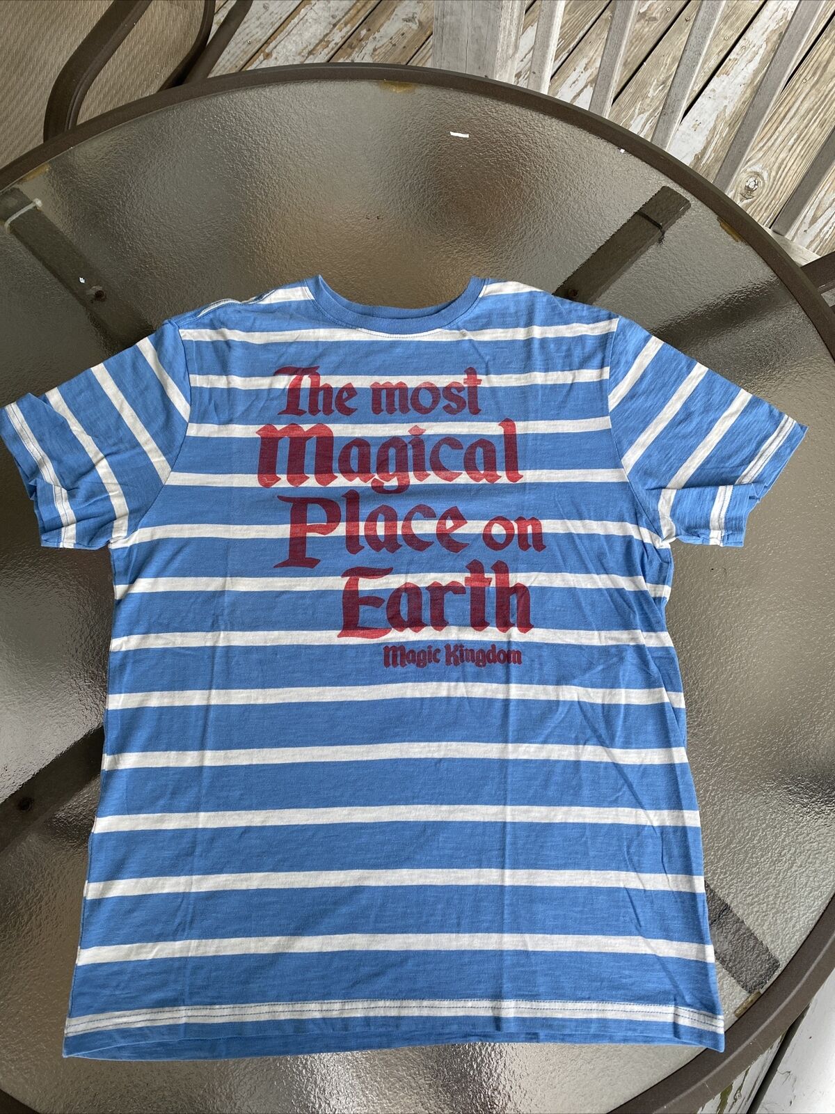 Disney Parks Magic Kingdom Medium Unisex Tshirt