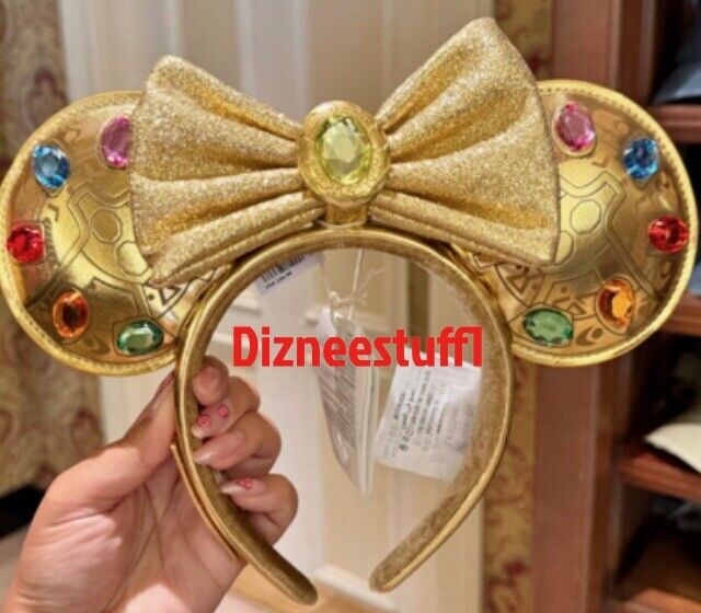 2024 Disney Marvel Loungefly Thanos Infinity Stones Ears Headband New