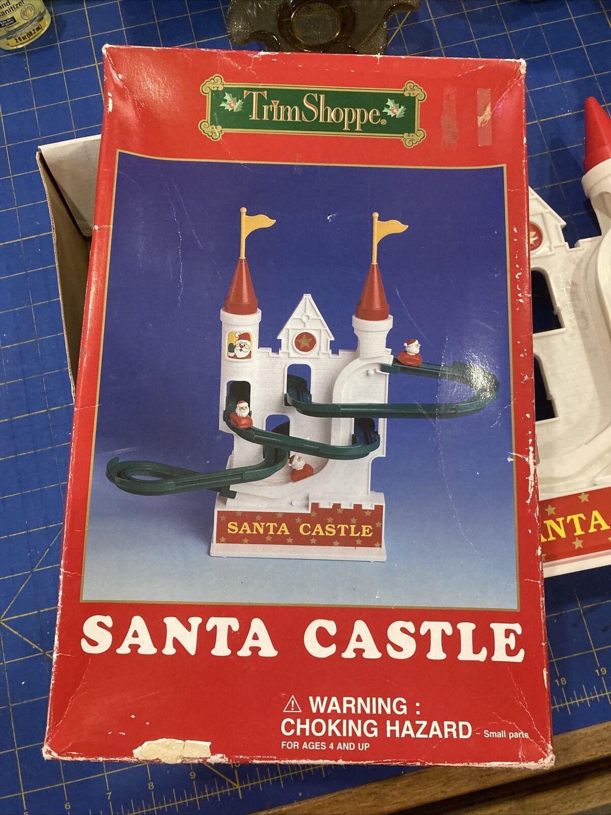Trim Shoppe Santa Castle Roller Coaster 1993 Works