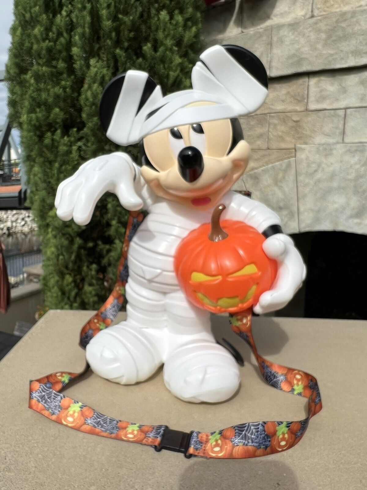 🧡 Disney Parks Exclusive Mickey Mouse Mummy Halloween Popcorn Bucket 2021 New