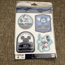 Disney Parks Mickey Mouse Vacation Club Member Set of 4 Magnets picture
