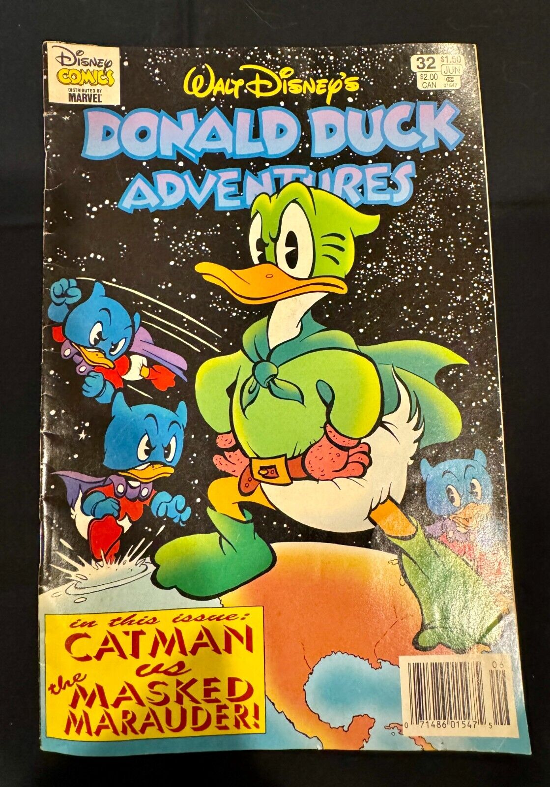 Walt Disney's Donald Duck Adventures #32 Comic - Masked Marauder