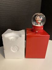 Disney Mickey Mouse JC Penny Exclusive Mini Snow Globe 2007 Christmas Decor picture