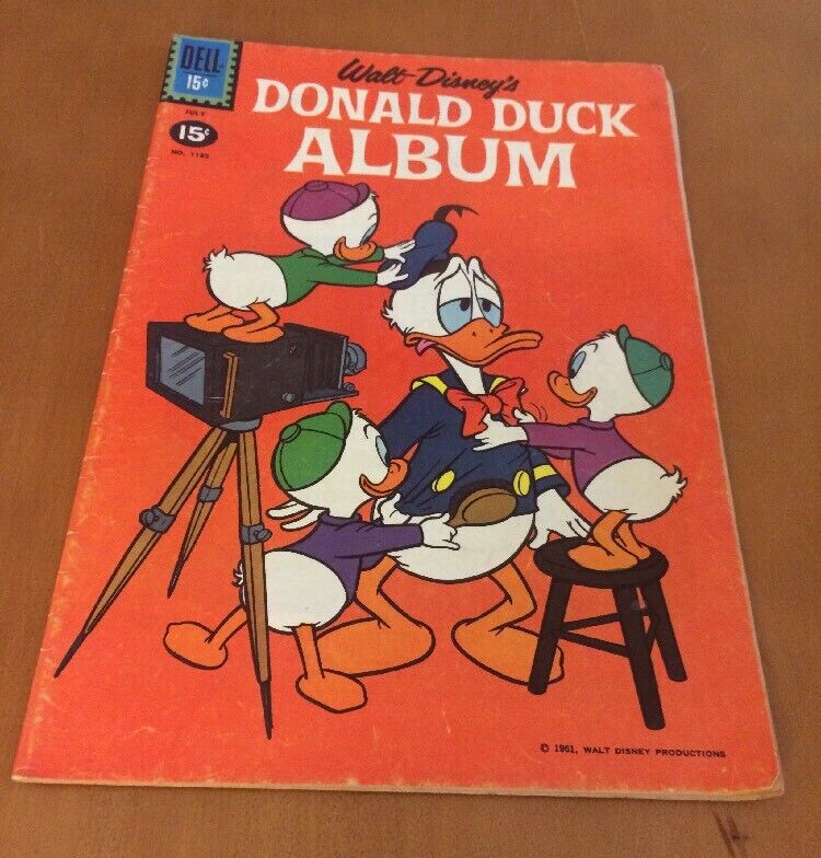 Dell Comics Donald Duck Album from 1961 (Not Graded)
