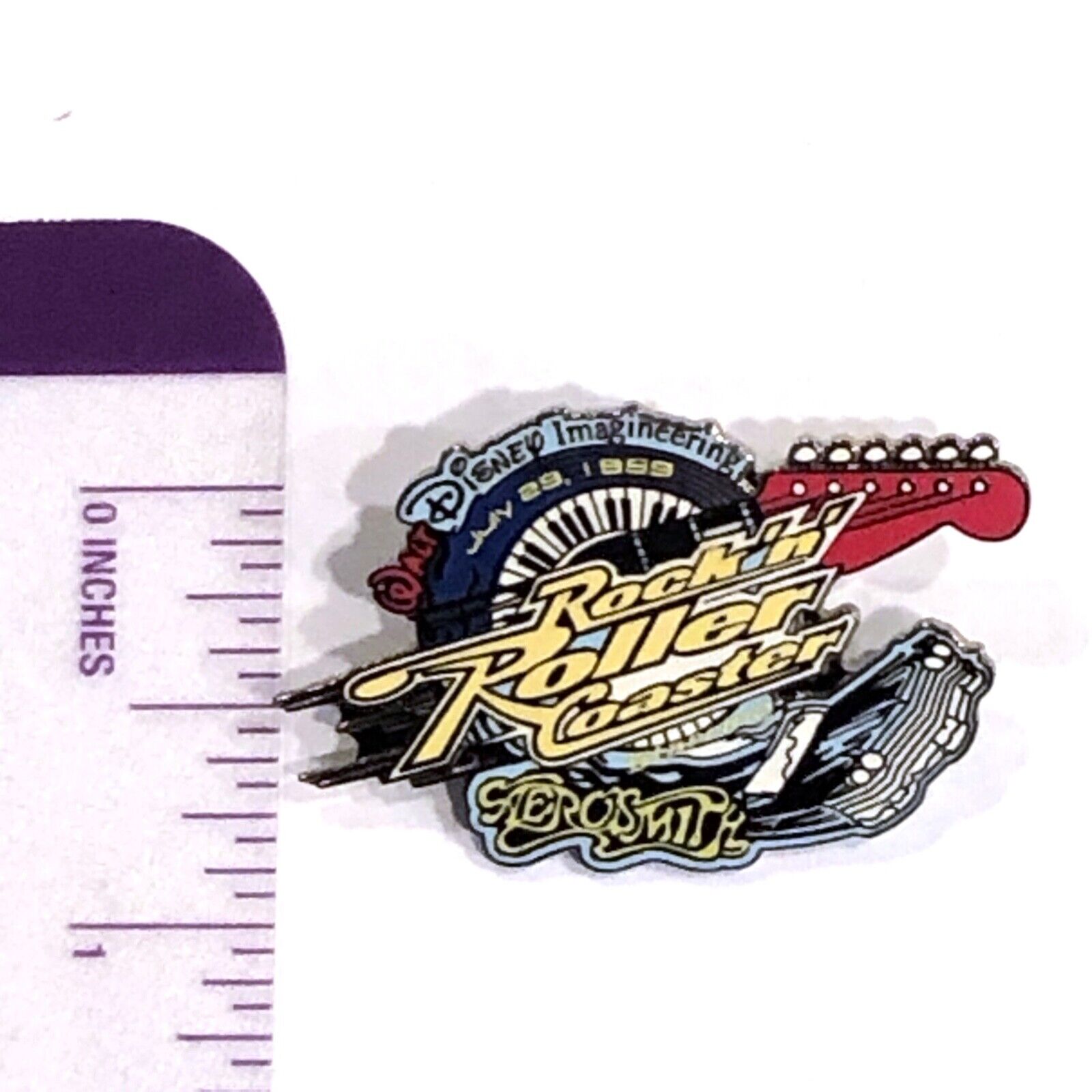 Aerosmith, Rock\'n Roller Coaster, Walt Disney Imagineering Opening Day pin