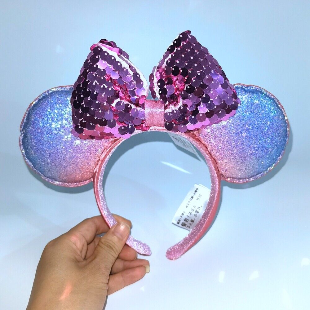 Disney Parks Minnie Ears Mickey Mouse 2021 Little Mermaid Ariel Purple Headband