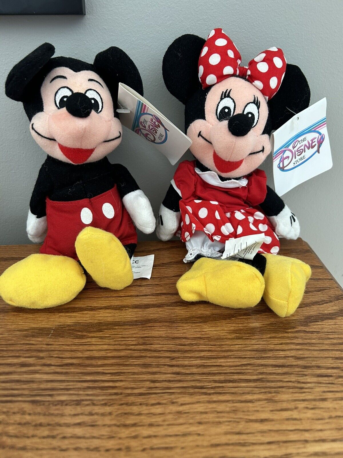 Mickey & Minnie Mouse Mini Bean Bag NWT Disney Store 7