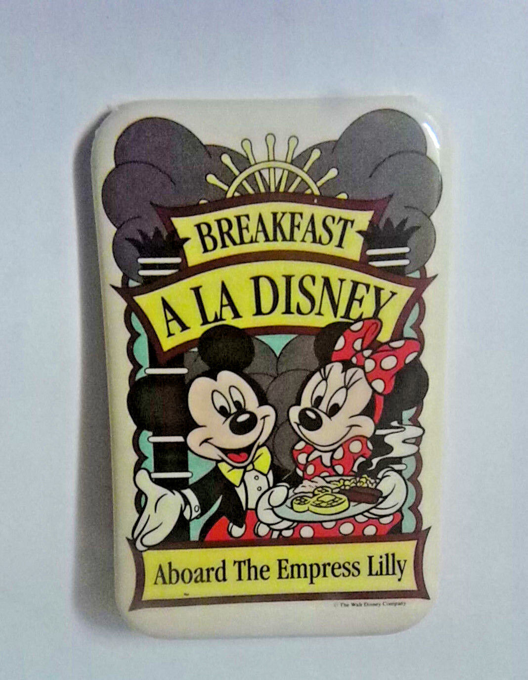 Walt Disney World Button Pin Breakfast Ala Disney Aboard The Empress Lilly