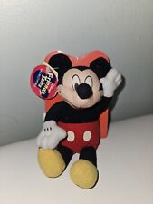 Mickey mouse plush, 1998 Disney friendly tales, mini book picture