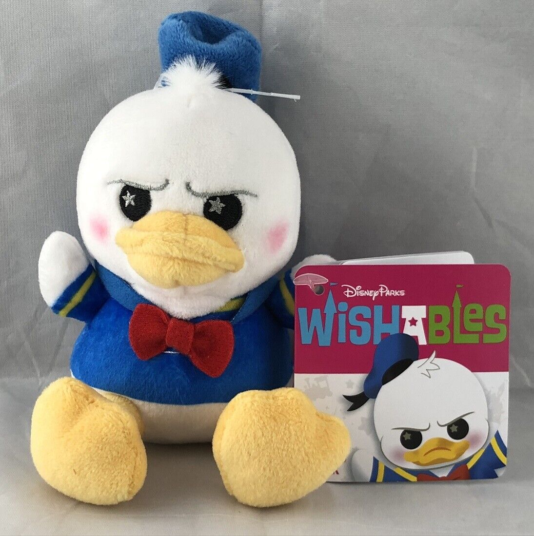 Disney Parks Wishables Donald Duck Plush LR - NEW