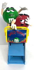 M&M Candy Dispenser Limited Edition Wild Thing Roller Coaster Car Collectible picture