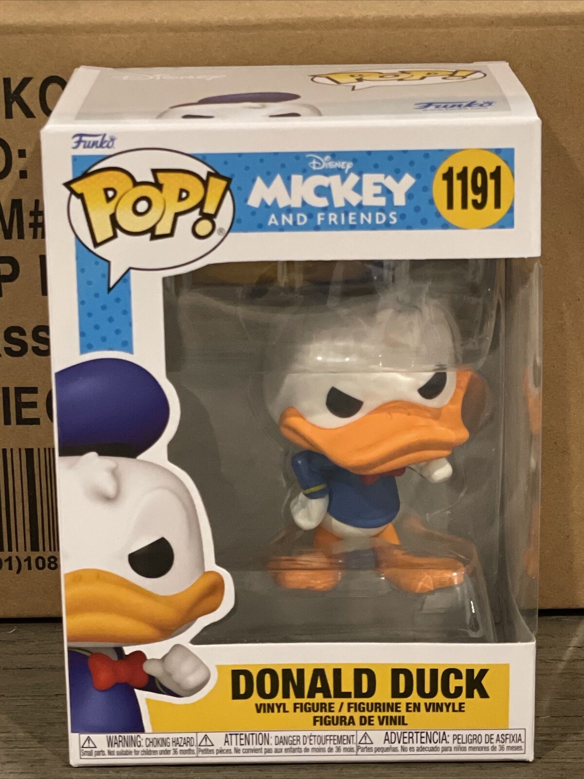 Funko Pop Disney Classics Donald Duck #1191 Mickey & Friends NEW