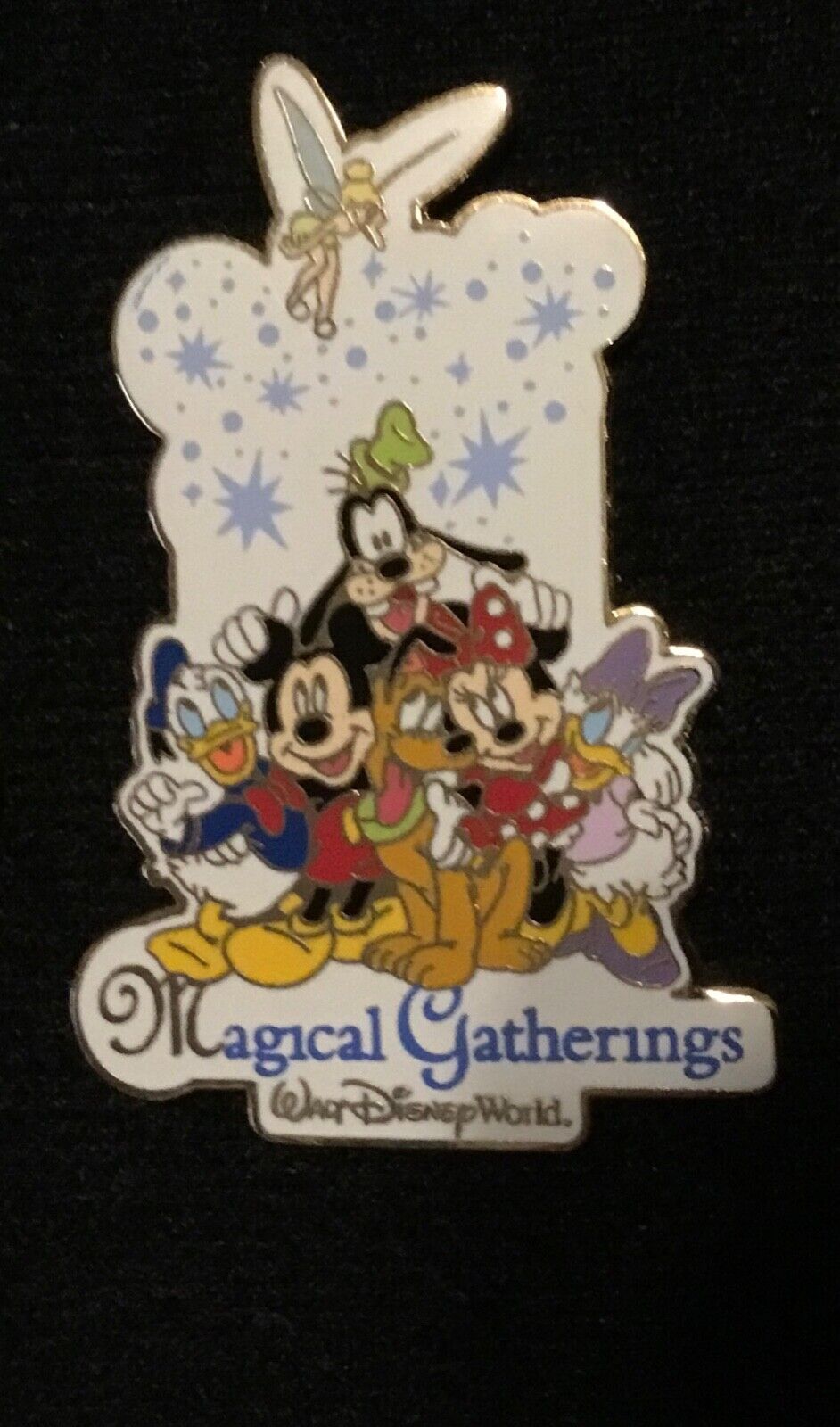 Disney Pin Magical Gatherings Mickey Minnie Goofy Donald Daisy Tinker Bell Pluto