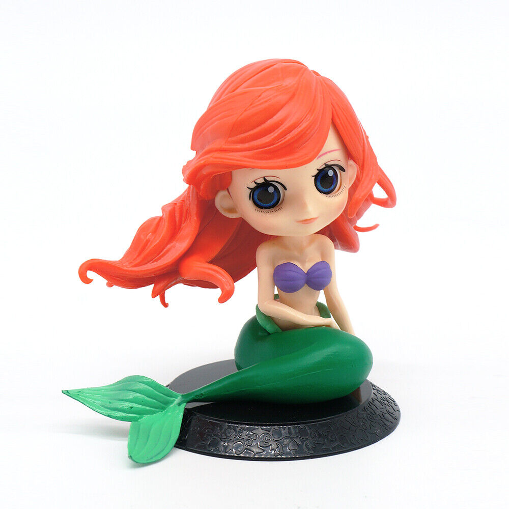 Disney Princess Snow White The Little Mermaid 6'' Figure Cake Topper Doll Gift