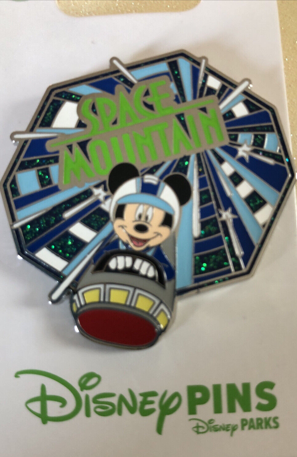 Disney Parks Space Mountain Mickey Mouse Pin