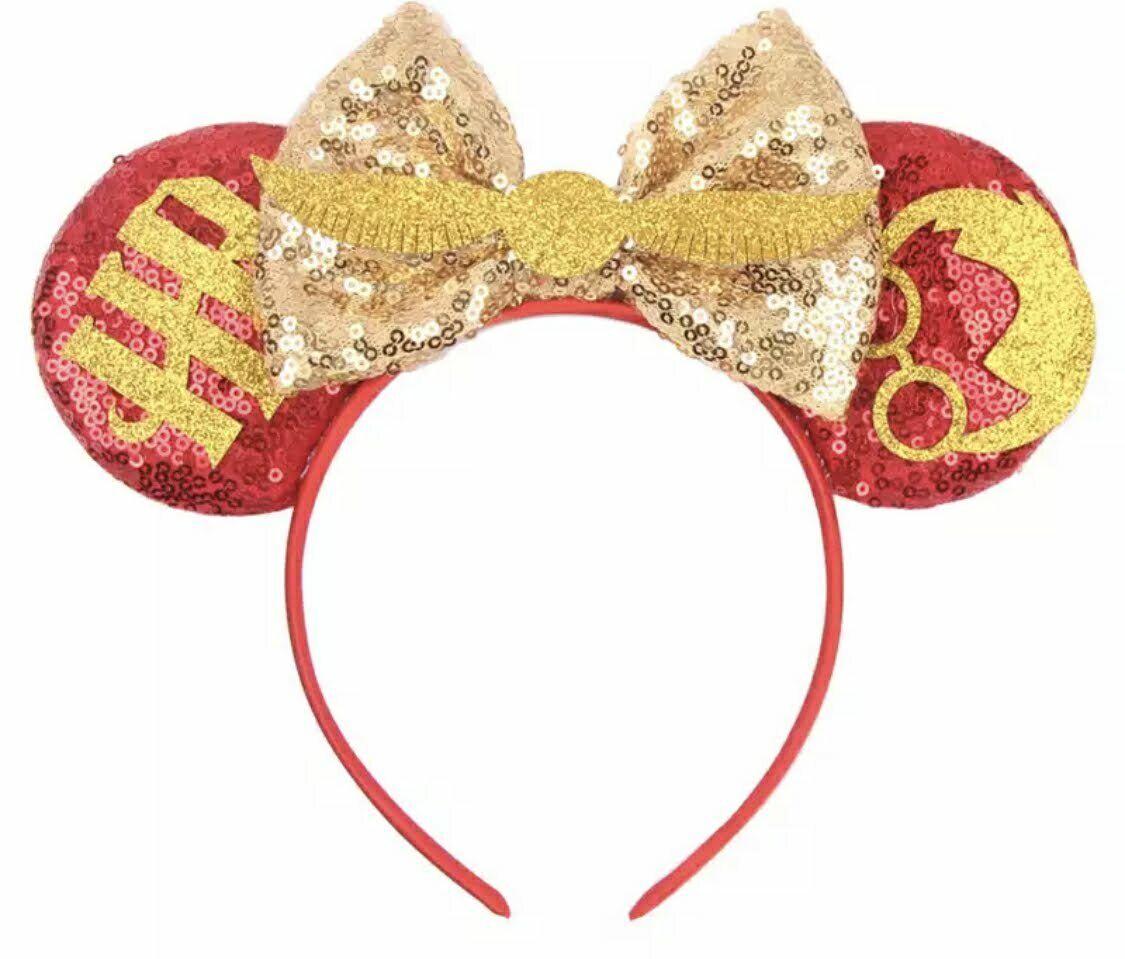 Minnie Mickey Mouse Ears headband Universal Studio Harry Potter HANDMADE