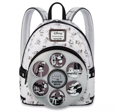Disney Mickey Mouse Steamboat Willie Loungefly Mini Backpack Disney100 New picture
