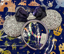 Disney Parks Space Mountain Attraction Minnie Mouse Headband Ears 💥 picture