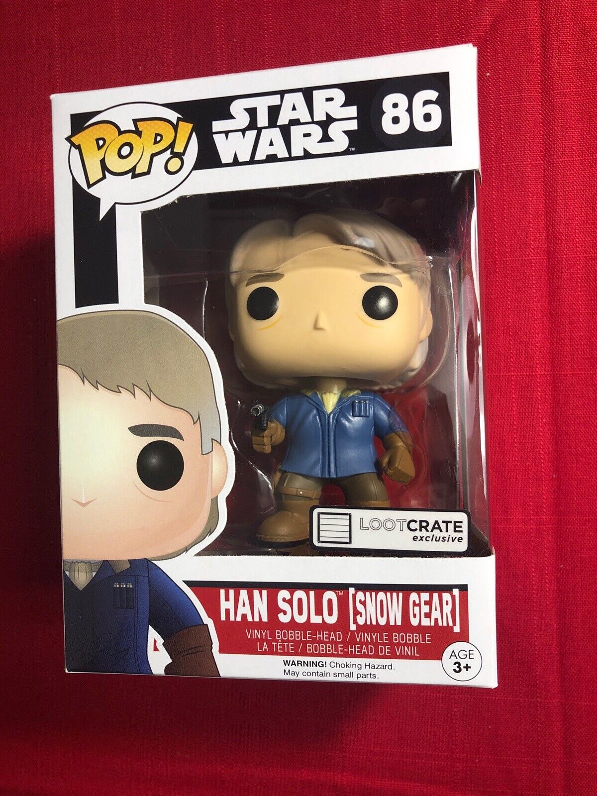 Funko Pop Star Wars #86 Han Solo (Snow Gear) Loot Crate Exclusive SHIPS FAST