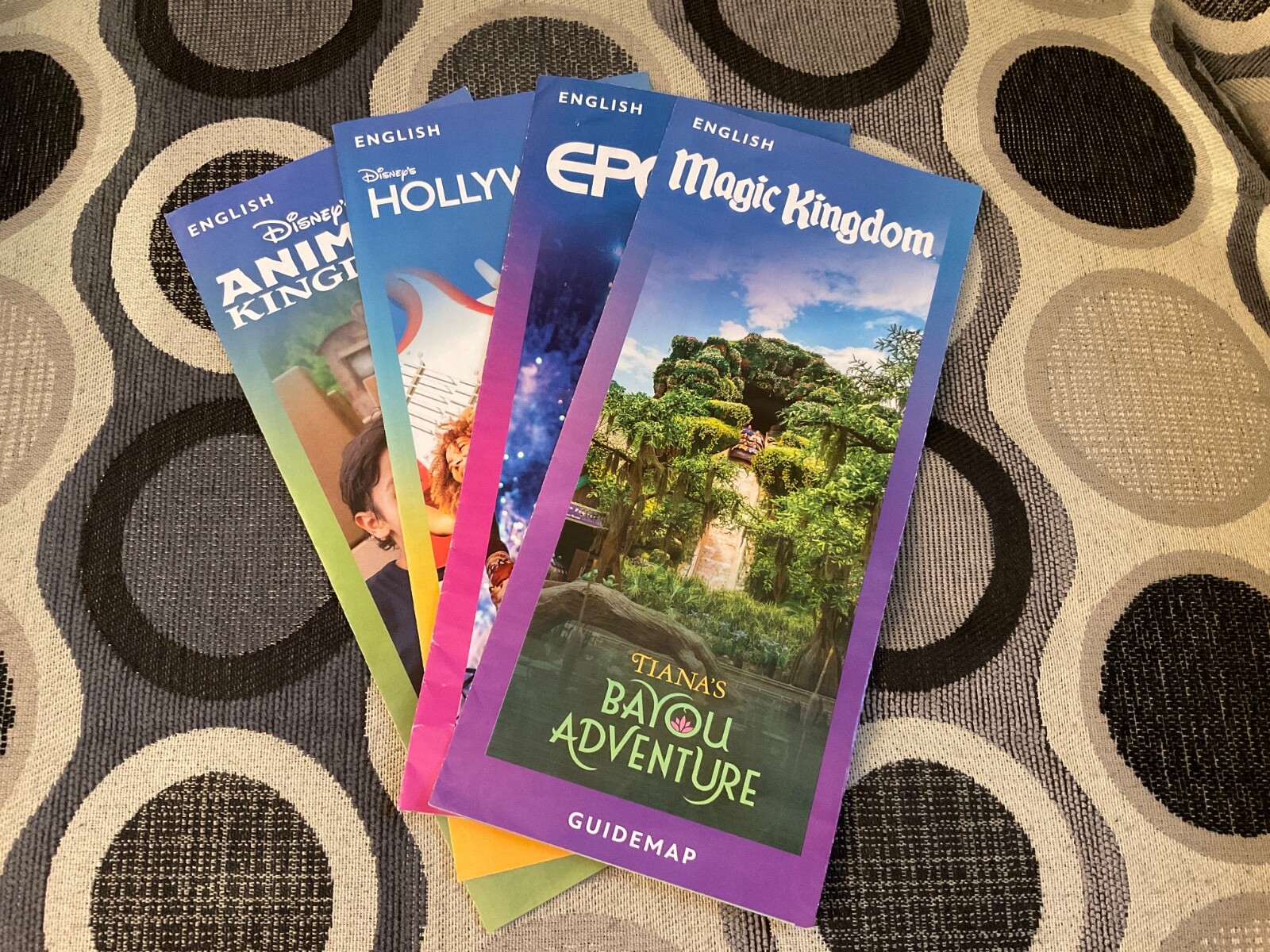 Walt Disney World Guide Maps x4 Parks Guidemap for Sale - JustDisney