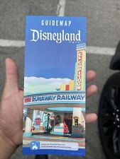 Last 2023 Guide with Splash Mountain on Map at Original california disney picture