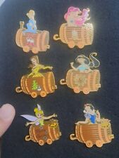 Happy Christmas Disney princess OAK Barrel train pins 6 pins picture