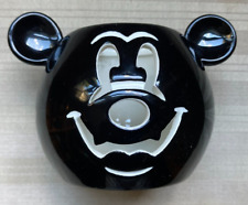 Disney Parks Authentic Mickey Mouse Halloween Pumpkin Bat Votive Candle Holder picture