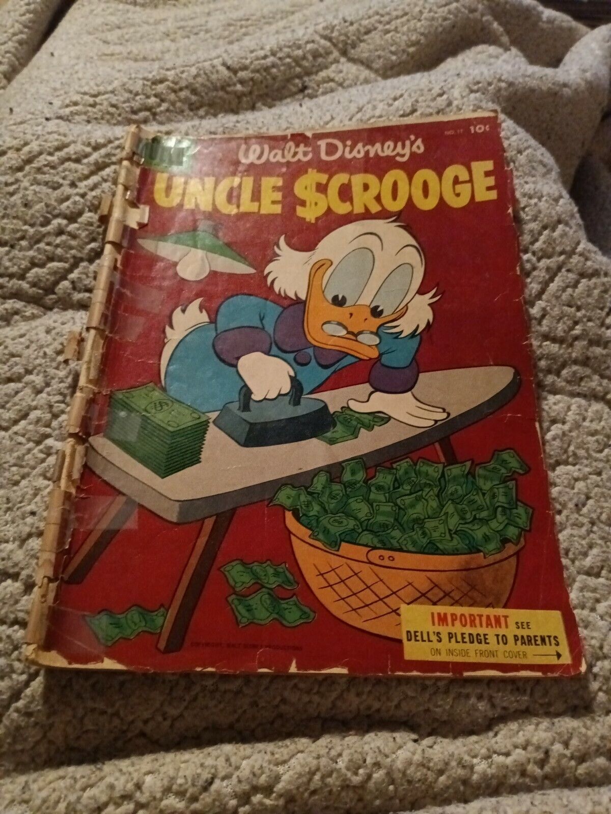 Uncle Scrooge 11 dell Donald Duck Carl Barks Art 1955 Golden age cartoon precode