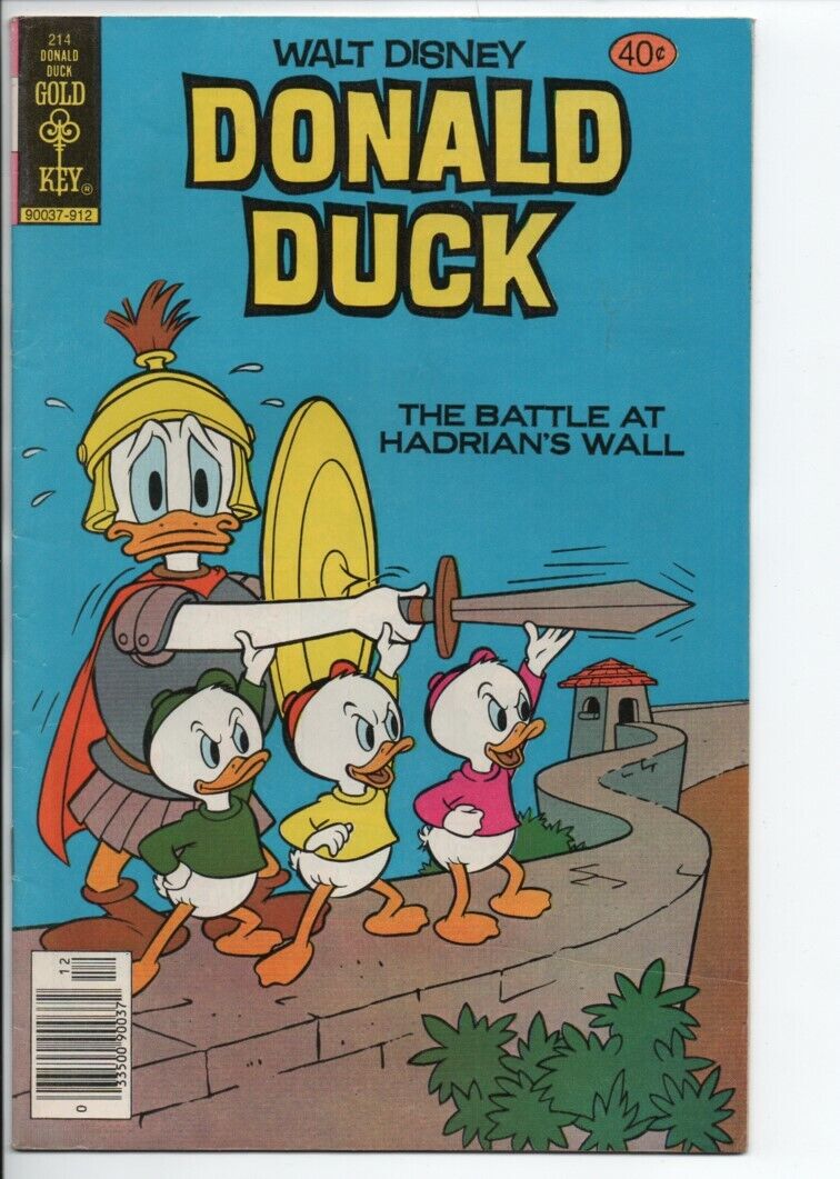 Gold Key Comics Walt Disney\'s Donald Duck #214 Dec. 1979 VF/NM \